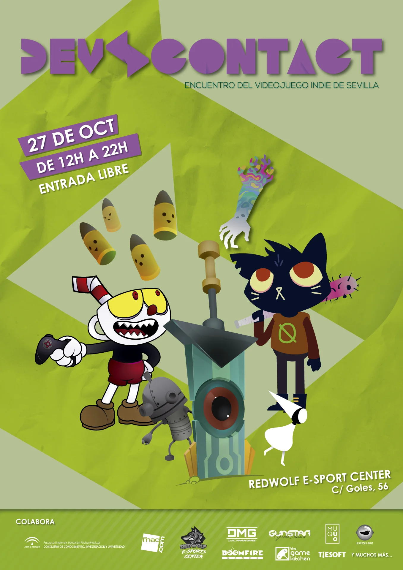 Cartel de la segunda edición de Dev Contact