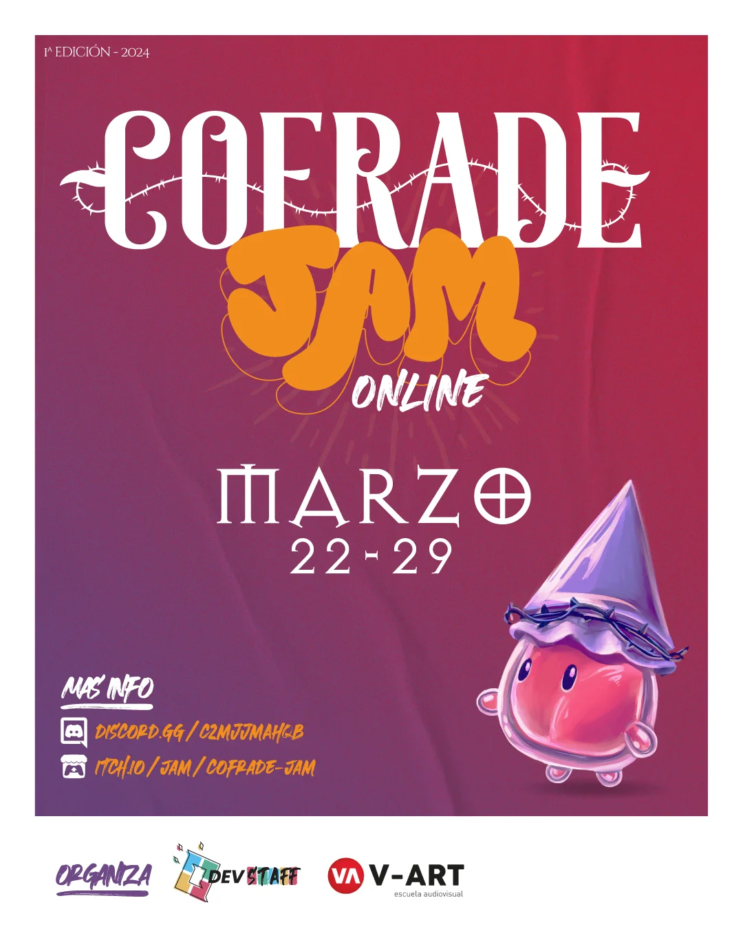 Cartel Cofrade Jam 2024